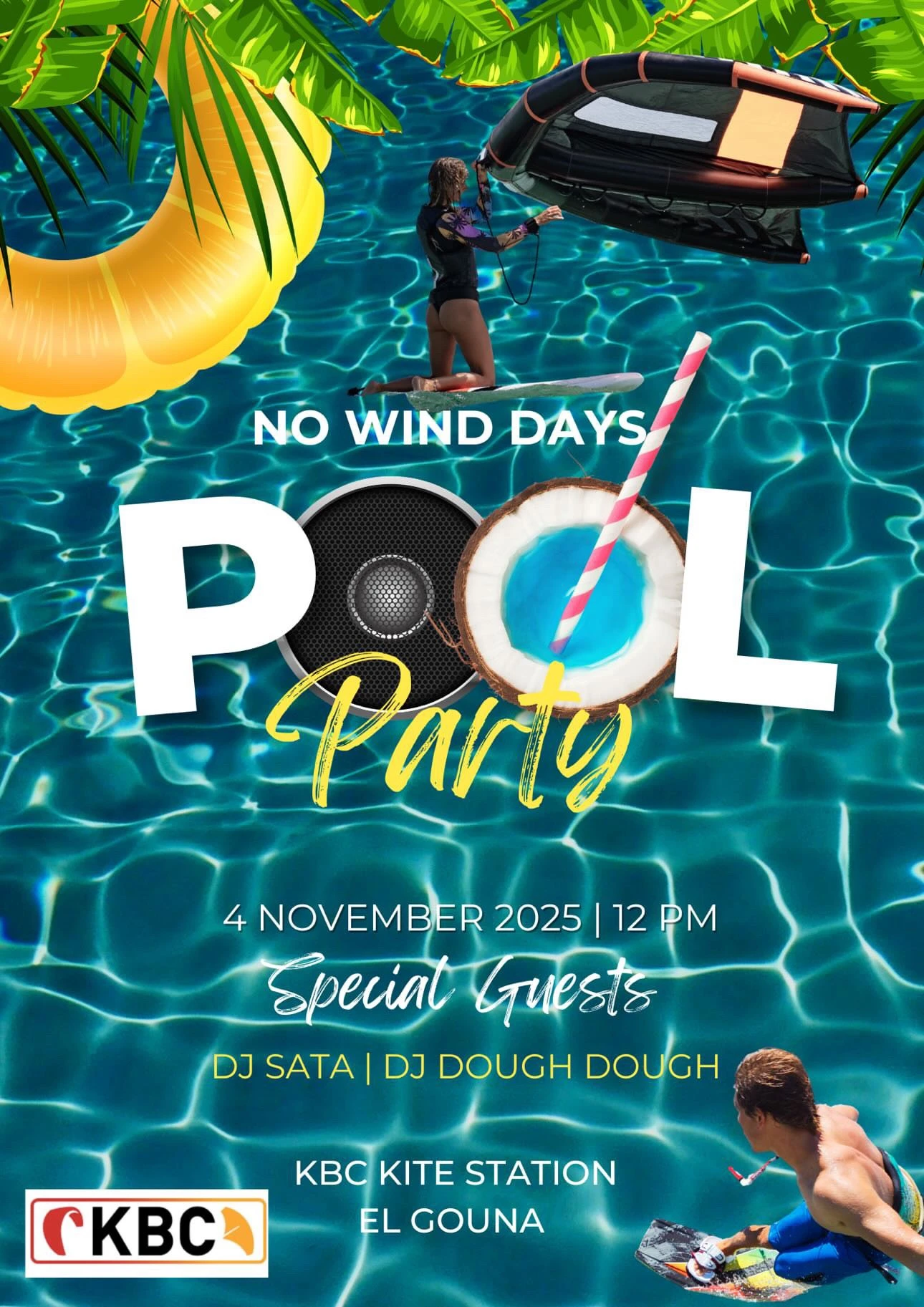 No Wind Days Pool Party